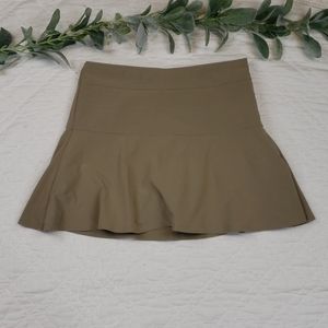 Athleta Womens Tan Tennis Skirt Size 2P